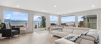 Beautiful 6/5 home over looking Flathead Lake.