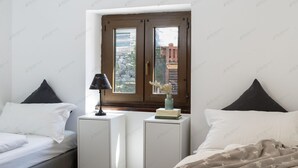 Unclassified image, 4 of 42, button - Bright apartment in the town center with ski storage and communal parking. (Paquier)