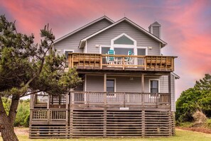 Exterior - Sleeps 10 | 4 BR Vacation Home | Beach Access (Duck)