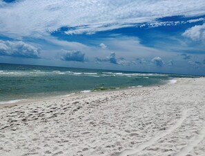 Beach nearby, beach towels