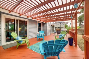 Terrace/patio - Pet-Friendly Home w/ Hot Tub! 6 Mi to Dtwn Reno (Reno)