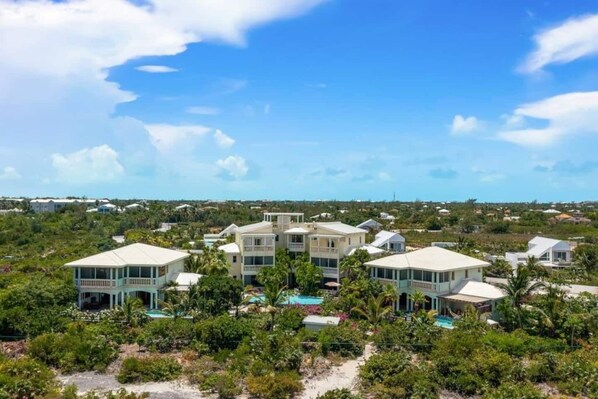 Exterior - Walk to Grace Bay, Pool, Ocean Views! (#3) (Leeward Settlement)