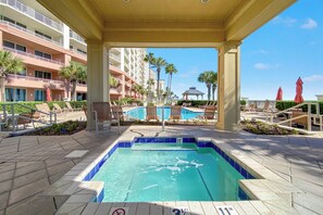 Indoor pool, a heated pool