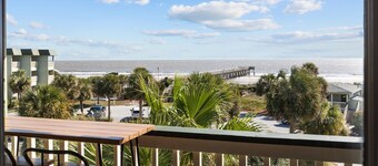 3rd Floor Condo w/Amazing Ocean Views! Pool & Pier Access! In Heart of IOP!