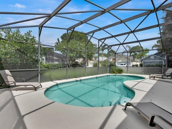 Beheizter Pool