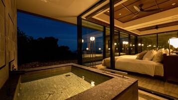 家庭雙床房, 海景, 地面 | 浴室 | 雨淋花灑、免費梳洗用品、風筒、浴袍