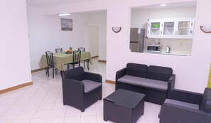 Appartement, 2 chambres, accessible aux personnes à mobilité réduite, patio | Intérieur