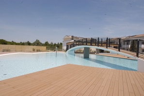 Appartamento, 2 camere da letto, patio, vista giardino | Piscina | Piscina all'aperto