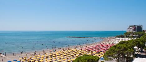 Apartament, 2 dormitoris, balcó, vistes al jardí | Platja