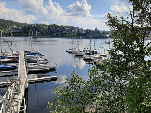 Ferienwohnung "Ruheoase" mit privater Terrasse und WLAN