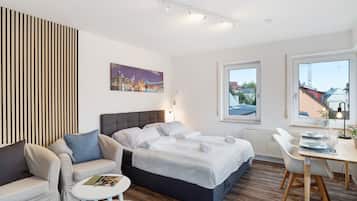 1 camera, Wi-Fi gratuito, lenzuola