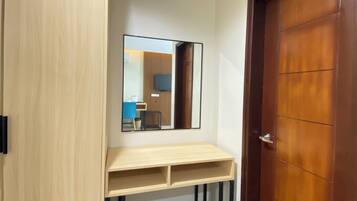 1 bedroom, individually furnished, desk, laptop workspace