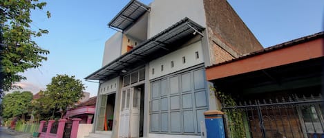 Façade de l’hébergement