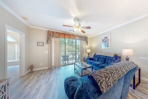 TV - Barefoot Memories | Condo in Barefoot Landing with pool access and balcony (North Myrtle Beach)