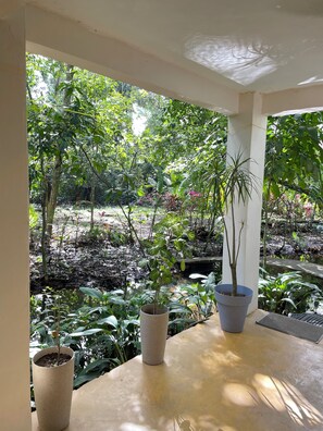 Enceinte de l’hébergement