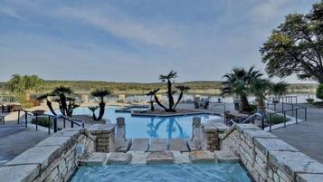 Indoor pool, a heated pool