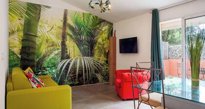Apartment "Les Salons du Bastier 2" with Private Terrace & Wi-Fi