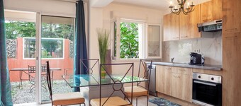 Apartment "Les Salons du Bastier 2" with Private Terrace & Wi-Fi
