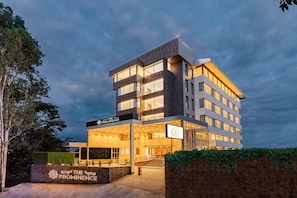 Façade de l’hébergement