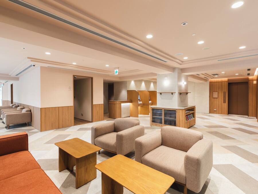Lobby sitting area