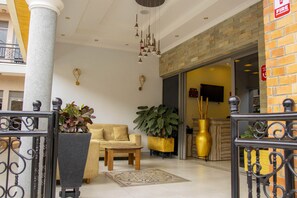 Sitzecke in der Lobby