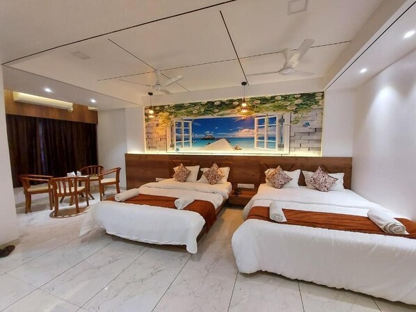 Literie de qualité supérieure, décoration personnalisée