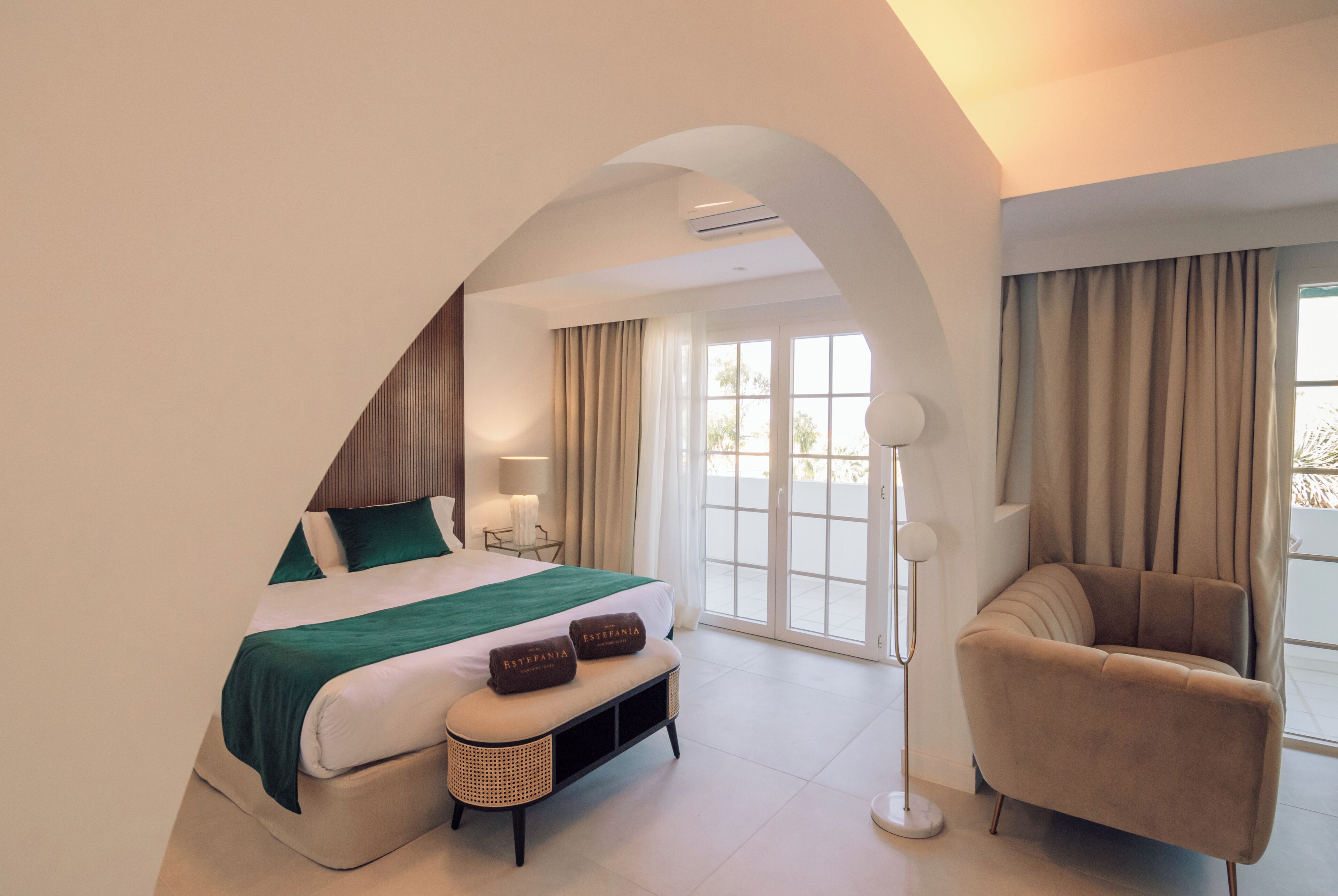 Premium bedding, memory foam beds, in-room safe, desk