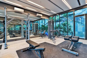 Apartment, 1 Bedroom, Accessible, Balcony | Fitness facility