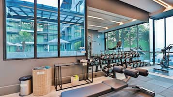 Apartment, 1 Bedroom, Accessible, Balcony | Fitness facility