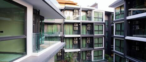 Appartement, 1 chambre, accessible aux personnes à mobilité réduite, balcon | Balcon