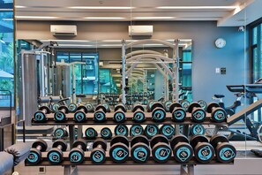 Apartment, 1 Bedroom, Accessible, Balcony | Fitness facility