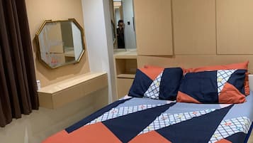 1 chambre, fer et planche à repasser, Wi-Fi, draps fournis