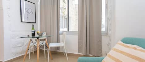 Studio | Individually decorated, individually furnished, desk, iron/ironing board
