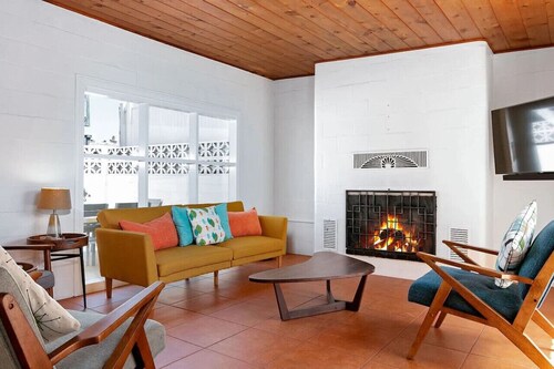 Cute Mid-Century Beach Side Bungalow | Beachside