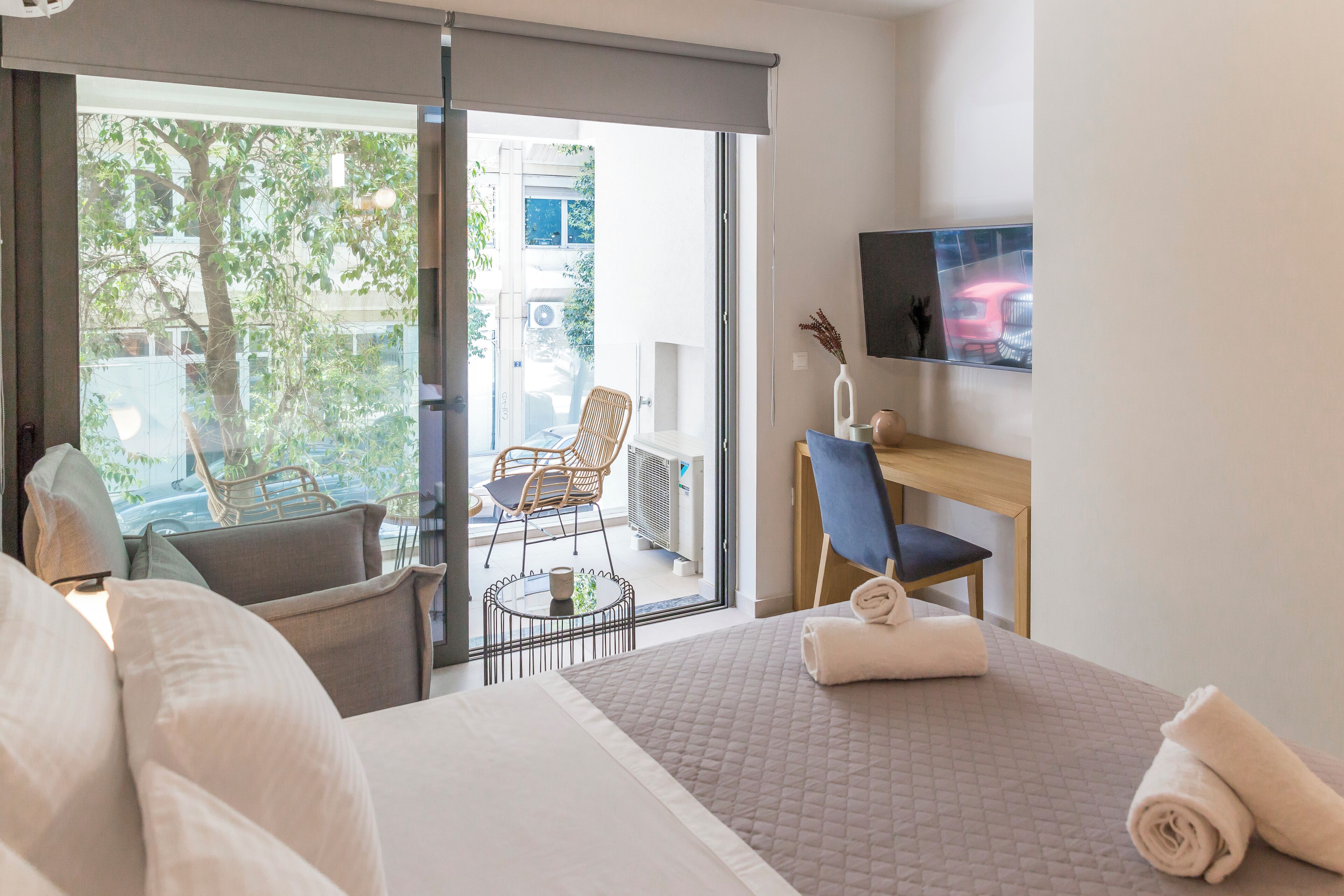 1 室のベッドルーム、アイロン / アイロン台、WiFi、ベッドシーツ