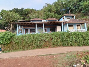 Voorkant van accommodatie