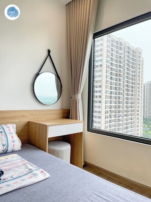 1 غرفة نوم ومكتب ومكواة/لوح كي وواي فاي مجانًا