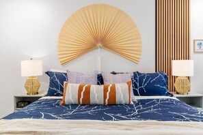 2 habitaciones, escritorio, cuna de viaje y wifi