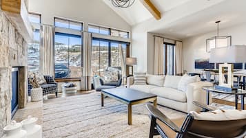 Televisión, chimenea, videojuegos y libros