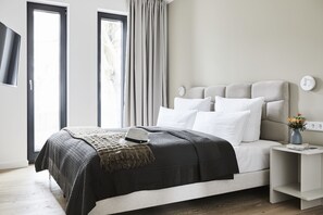 Literie hypoallergénique, chambres insonorisées, Wi-Fi gratuit