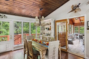 Dining - Bear Lodge at Bent Creek is a Creekside Golf Course Oasis!! (Gatlinburg)