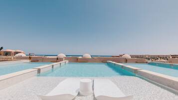 Swim Up Suite | Minibaari, ilmainen Wi-Fi, vuodevaatteet