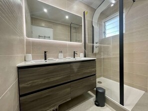 Dusche, Handtücher