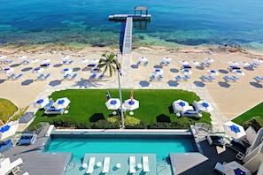 Et oppvarmet basseng