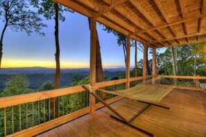 Terrace/patio - "Altitude Blue Ridge" Most AMAZING VIEWS formerly The Flight Deck. 4 bedrooms ALL KING BEDS! (Blue Ridge)
