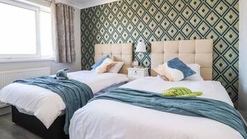 3 bedrooms, individually decorated, individually furnished, free WiFi