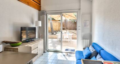 House for 4 with pool in Lacanau