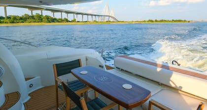 Charleston’s best private luxury accommodation: welcome aboard Lady Sadie.