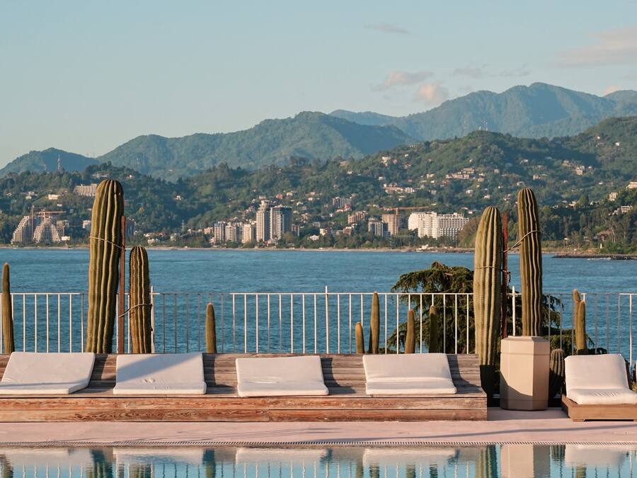 Seasonal outdoor pool