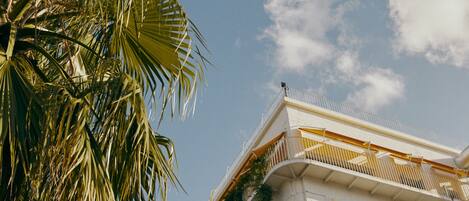 Voorkant van accommodatie